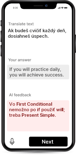 Tréner anglickej gramatiky