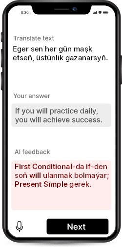 Iňlis grammatikasy boýunça treýner